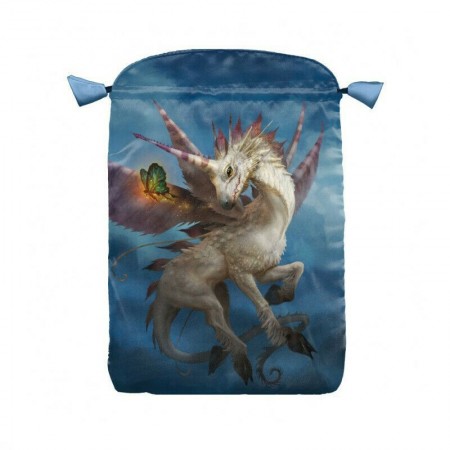 Unicorns satininis maišelis kortoms