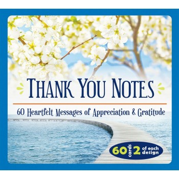 Inspirational Thank You Notes kortos US Games Systems