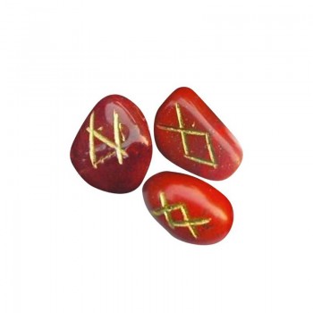 Red Jasper Runos Lo Scarabeo