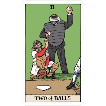 Tarot of Baseball kortos ir knyga US Games Systems