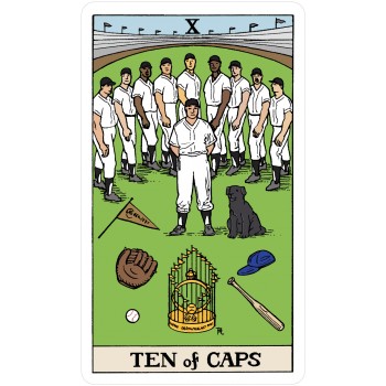 Tarot of Baseball kortos ir knyga US Games Systems