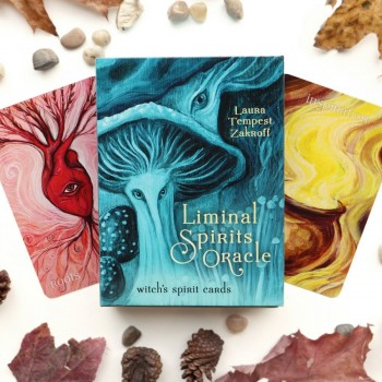 Liminal Spirits Oracle kortos Llewellyn