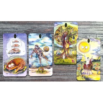 The Shadowland Tarot kortos Schiffer Publishing