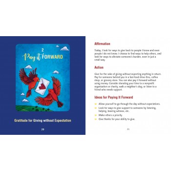 Thank Forward A Gratitude Action Kit kortos Schiffer Publishing
