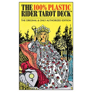 The 100 percent Plastic Rider Tarot kortos US Games Systems