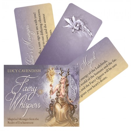 Faery Whispers Oracle kortos Blue Angel