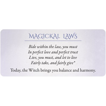 Secrets of the Witch Oracle kortos Blue Angel
