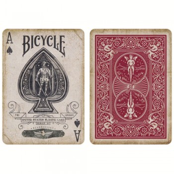 Ellusionist 1900 Bicycle series kortos (raudonos)