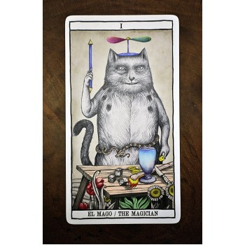 Tarot Cats kortos Fournier