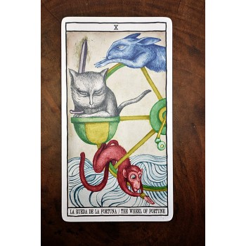 Tarot Cats kortos Fournier