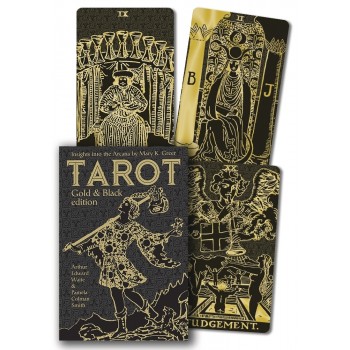 Tarot Gold and Black Edition taro kortos Lo Scarabeo