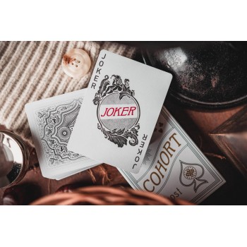 Ellusionist Cohort Ghost Edition žaidimo kortos