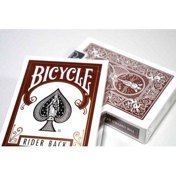 Bicycle Rider Back kortos (Rudos)