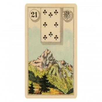 Grand Tableau Lenormand Oracle kortos Lo Scarabeo