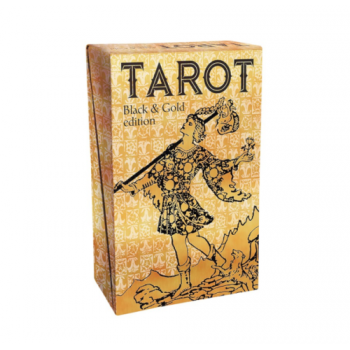 Tarot Black and Gold Edition taro kortos Lo Scarabeo