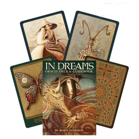 Oracle kortos ir knyga In Dreams