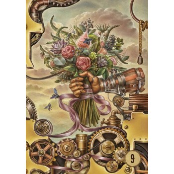 Steampunk Lenormand Oracle kortos  Lo Scarabeo