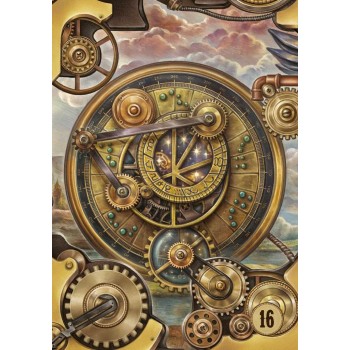 Steampunk Lenormand Oracle kortos  Lo Scarabeo