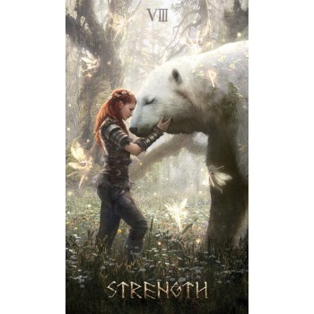 Runic Tarot Kit kortos ir knyga Lo Scarabeo