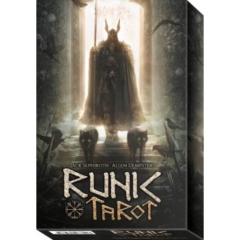 Runic Tarot Kit kortos ir knyga Lo Scarabeo