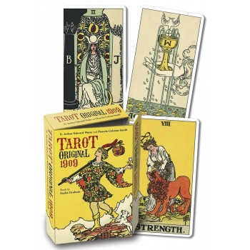 Tarot Original 1909 Kit kortos ir knyga Lo Scarabeo