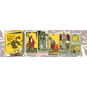 Tarot Original 1909 Kit kortos ir knyga Lo Scarabeo