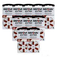 Rayovac Extra Advanced 312 baterijos klausos aparatams 60 vnt.