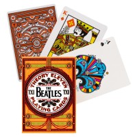Theory11 The Beatles žaidimo kortos (oranžinės)