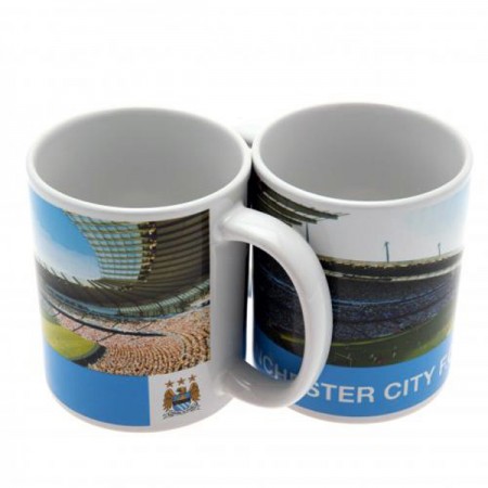 Manchester City F.C. puodelis (Stadiono panorama)