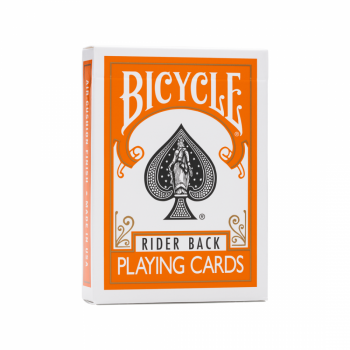 Bicycle Rider Back kortos (Oranžinės)