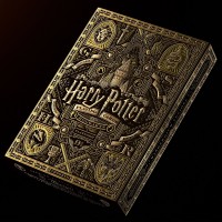 Harry Potter Hufflepuff Geltonos Theory11 žaidimo kortos