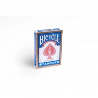 Bicycle Rider Standard pokerio kortos auksiniu apvadu (Mėlynos)