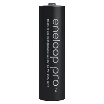 Panasonic Eneloop Pro AA 2500mAh 4BL įkraunamos baterijos 4 vnt.