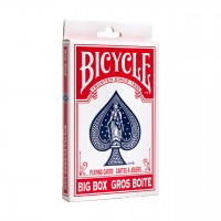 Bicycle Big Box kortos raudonos