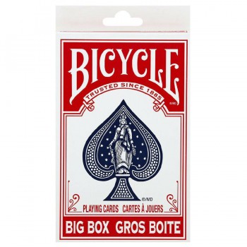 Bicycle Big Box kortos (raudonos)