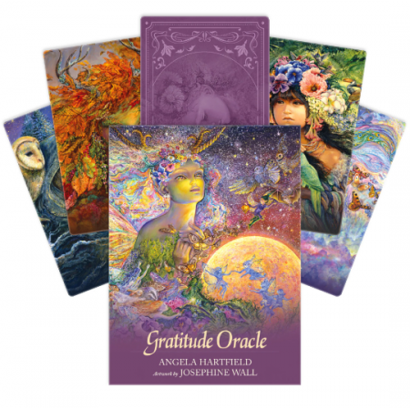 Gratitude Oracle kortos Blue Angel