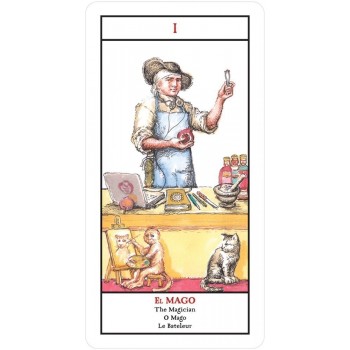 Tarot neocolonial de las Americas kortos U.S. Games Systems