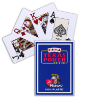 Texas Poker Hold Em Jumbo Index kortos (mėlynos)
