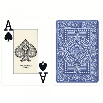 Modiano Texas Poker Hold Em Jumbo Index kortos (mėlynos)