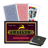Modiano Platinum Acetate Quality žaidimų kortos