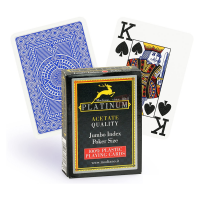 Ramino Acetate Quality žaidimų kortos (mėlynos)