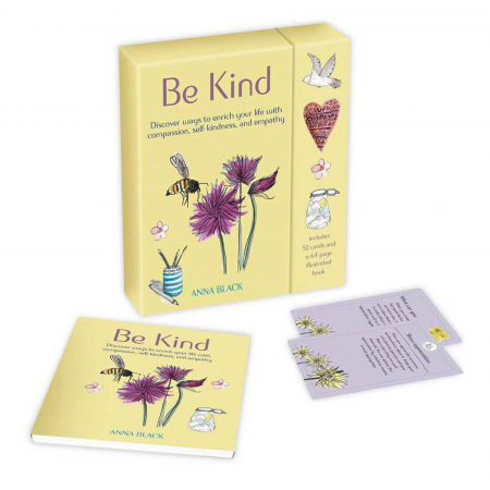 Be Kind kortų ir knygos rinkinys Cico Books