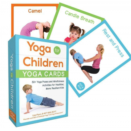 Yoga For Children kortos Adams Media