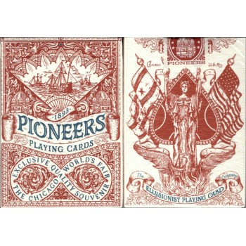 Pioneers raudonos žaidimų kortos