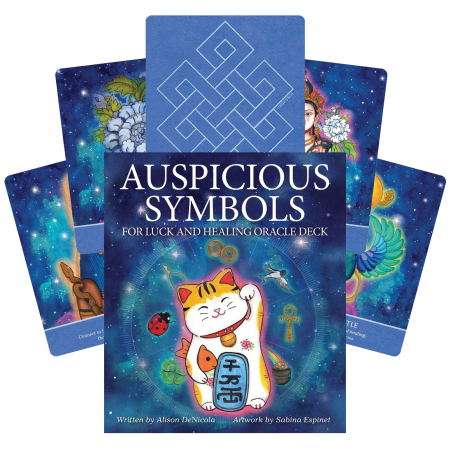 Auspicious Symbols Oracle kortos US Games Systems