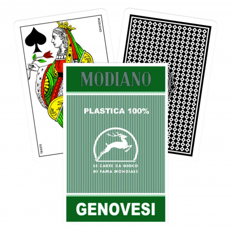 Modiano Genovesi Taro kortos (žalios sp.) 