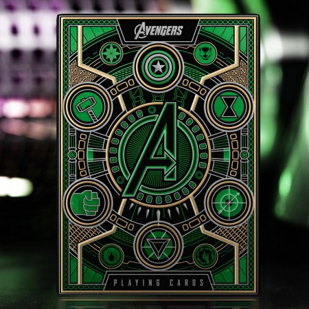 Avengers Green Edition The Infinity Saga Theory11 žaidimo kortos Avengers Green Edition The Infinity Saga Theory11 žaidimo kortos
