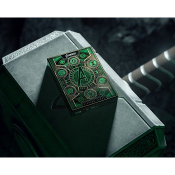 Avengers Green Edition The Infinity Saga Theory11 žaidimo kortos Avengers Green Edition The Infinity Saga Theory11 žaidimo kortos