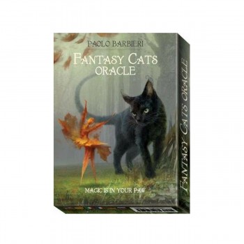 Barbieri Fantasy Cats Oracle kortos Lo Scarabeo