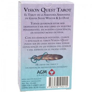 Vision Quest Tarot  In Spanish kortos AGM